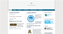 Desktop Screenshot of mentscurioses.edubcn.cat